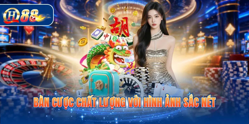 Bàn cược chất lượng với hình ảnh sắc nét
